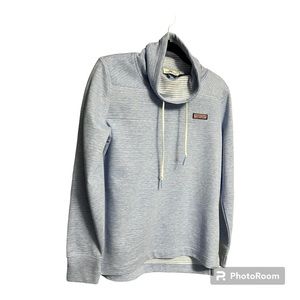 Vineyard Vines Heathered Blue Hoodie